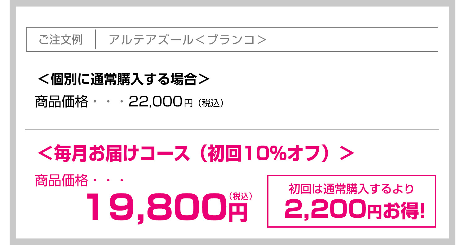通常購入するよりお得!